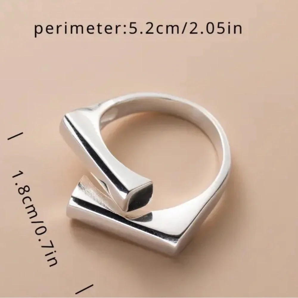 Silver Ring modern Ring adjustable New Stylish 🔥🔥